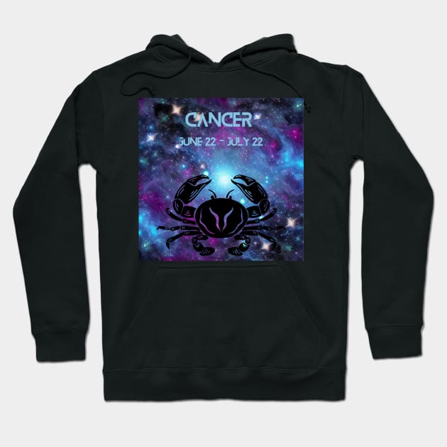 star sign Cancer Hoodie by FineArtworld7